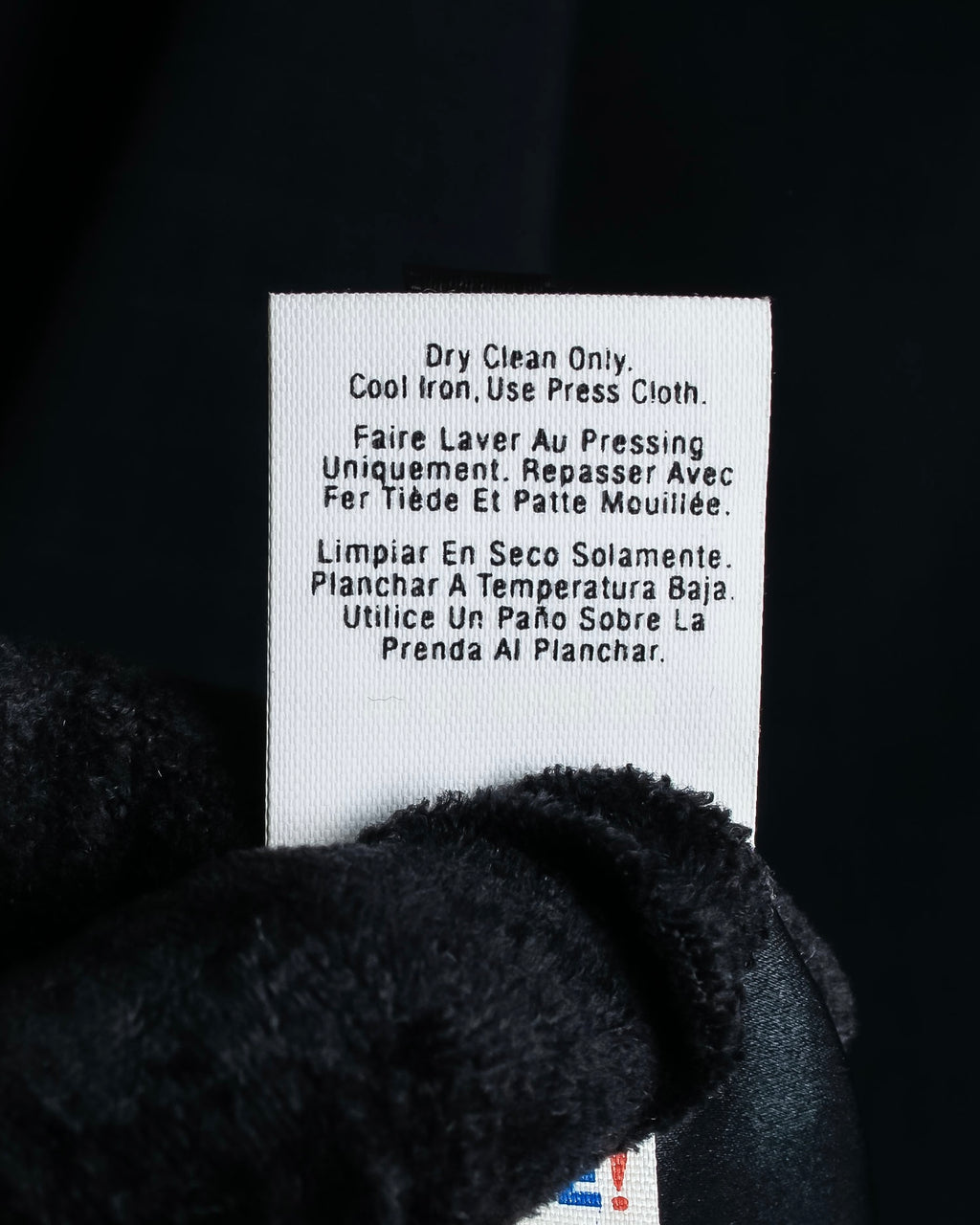 "DKNY" Asymmetrical design woven tailored jacket