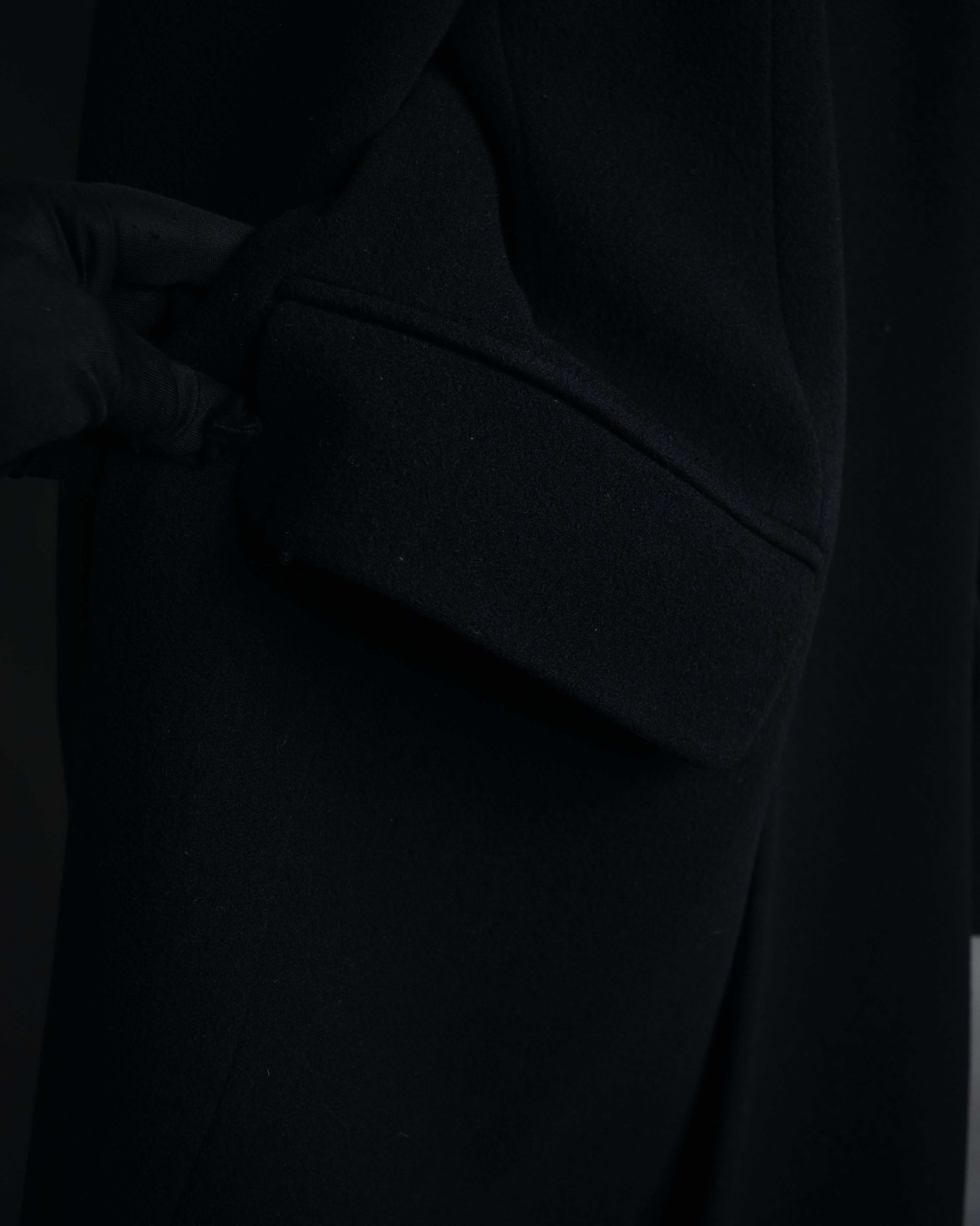 "FENDI" 00’s virgin wool chesterfield coat