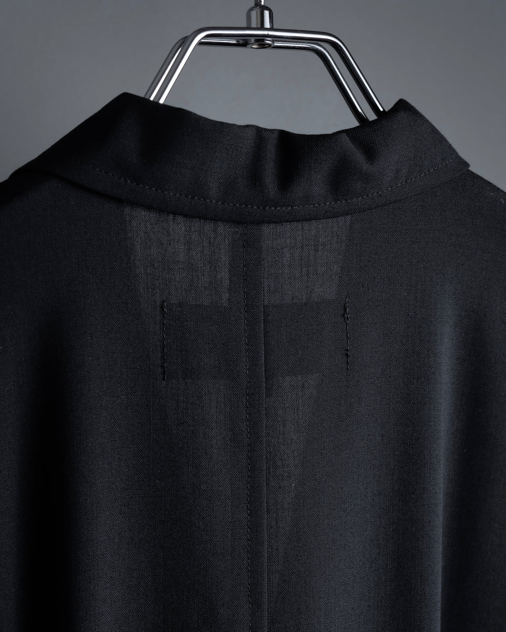 "tricot COMME des GARCONS" 90's Tailored collar belted long dress