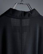 "tricot COMME des GARCONS" 90's Tailored collar belted long dress