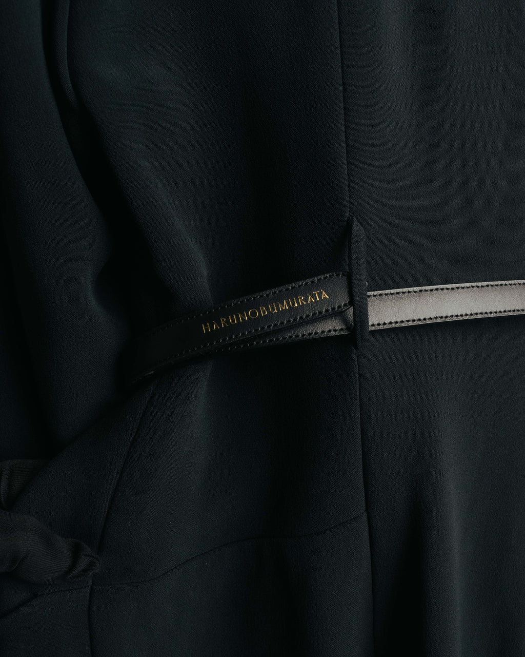 -SPECIAL- “HARUNOBU MURATA” 2024 SS Sculptural belted dress coat