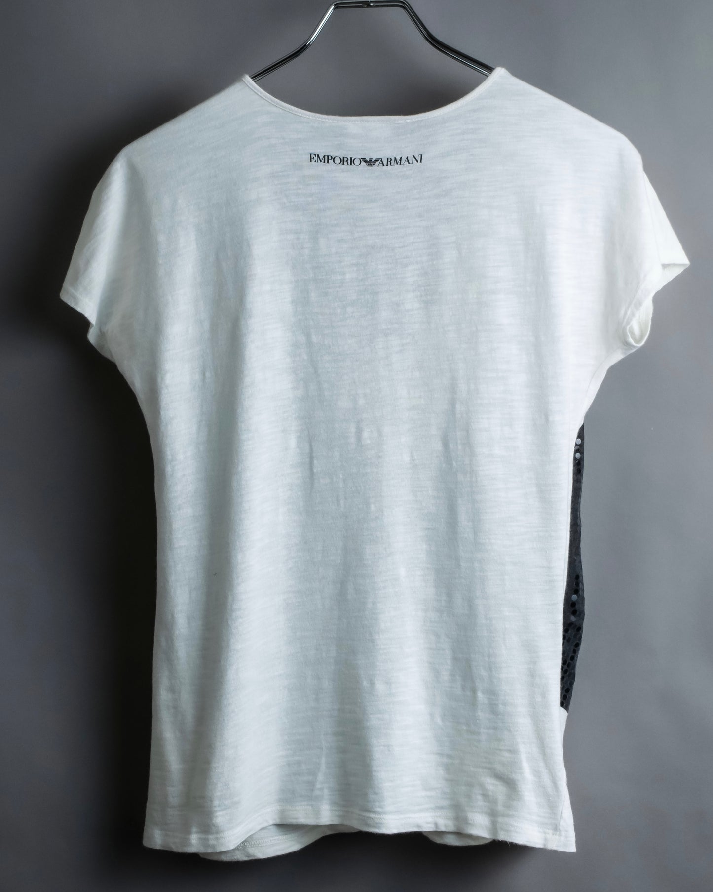 "Emporio Armani" Trompe l'oeil design T-shirt