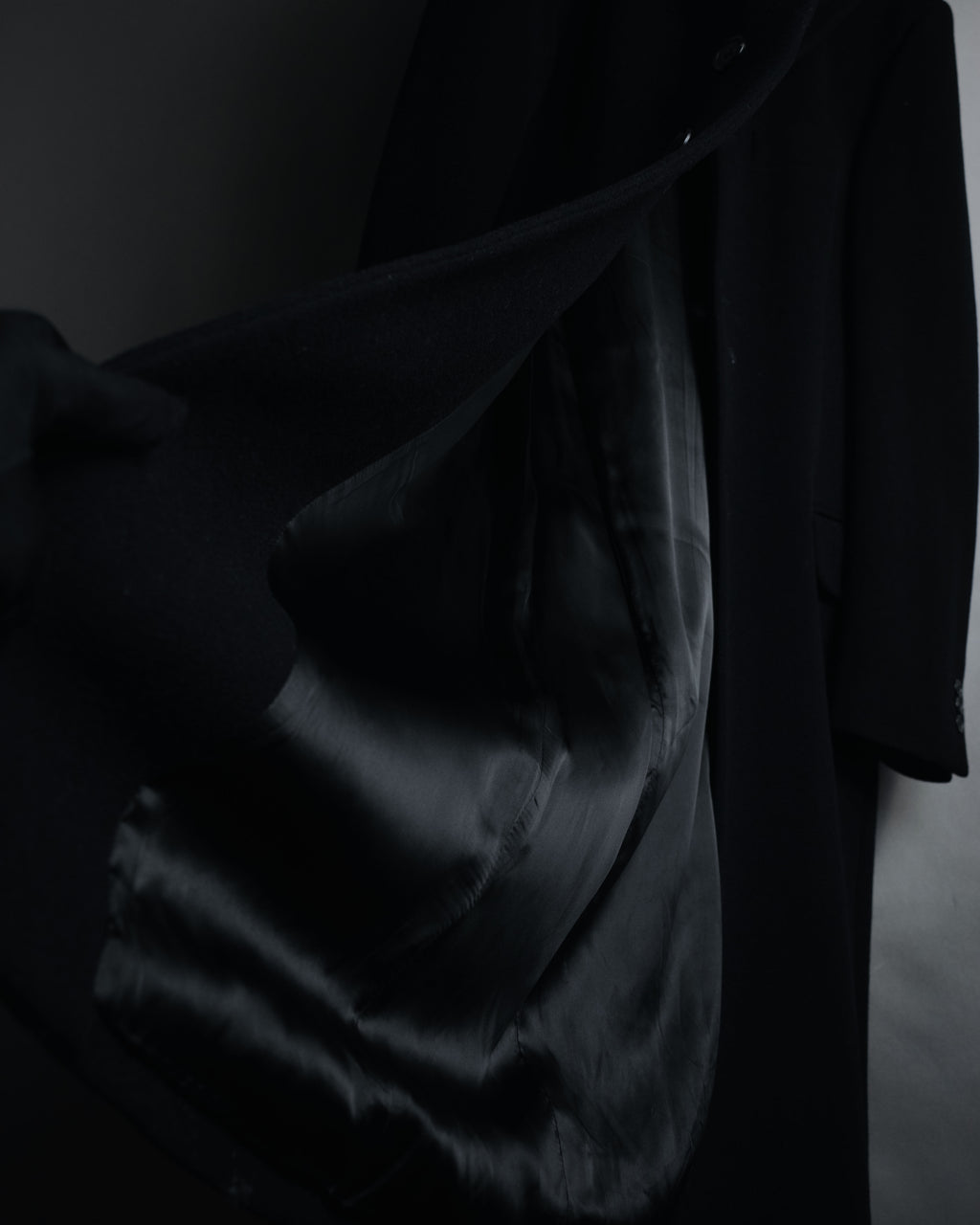 "FENDI" 00’s virgin wool chesterfield coat