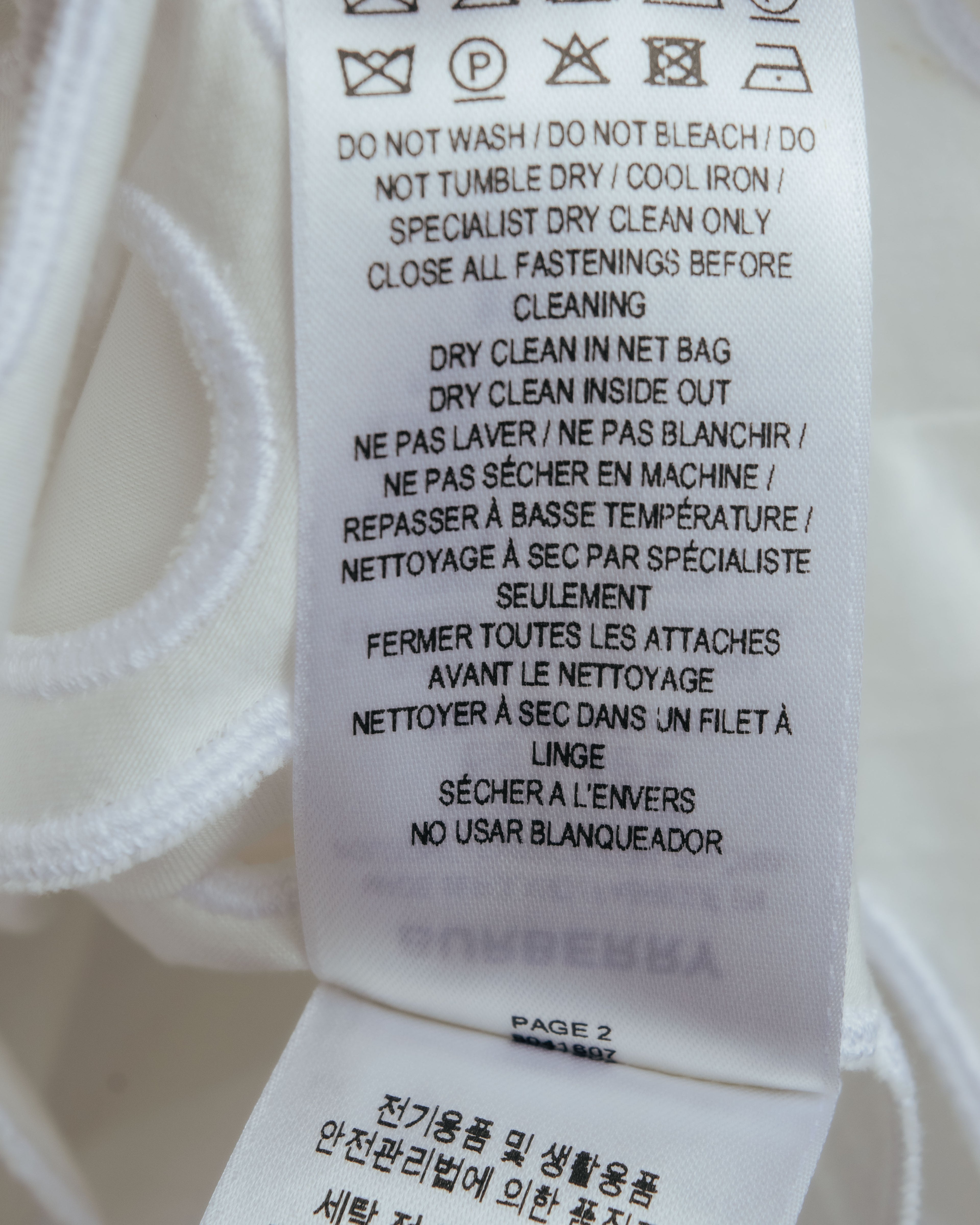 “BURBERRY” 2018-2022 Cutwork embroidered cotton shirt