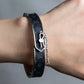 "LOUIS VUITTON" Monogram pattern eclipse series bracelet