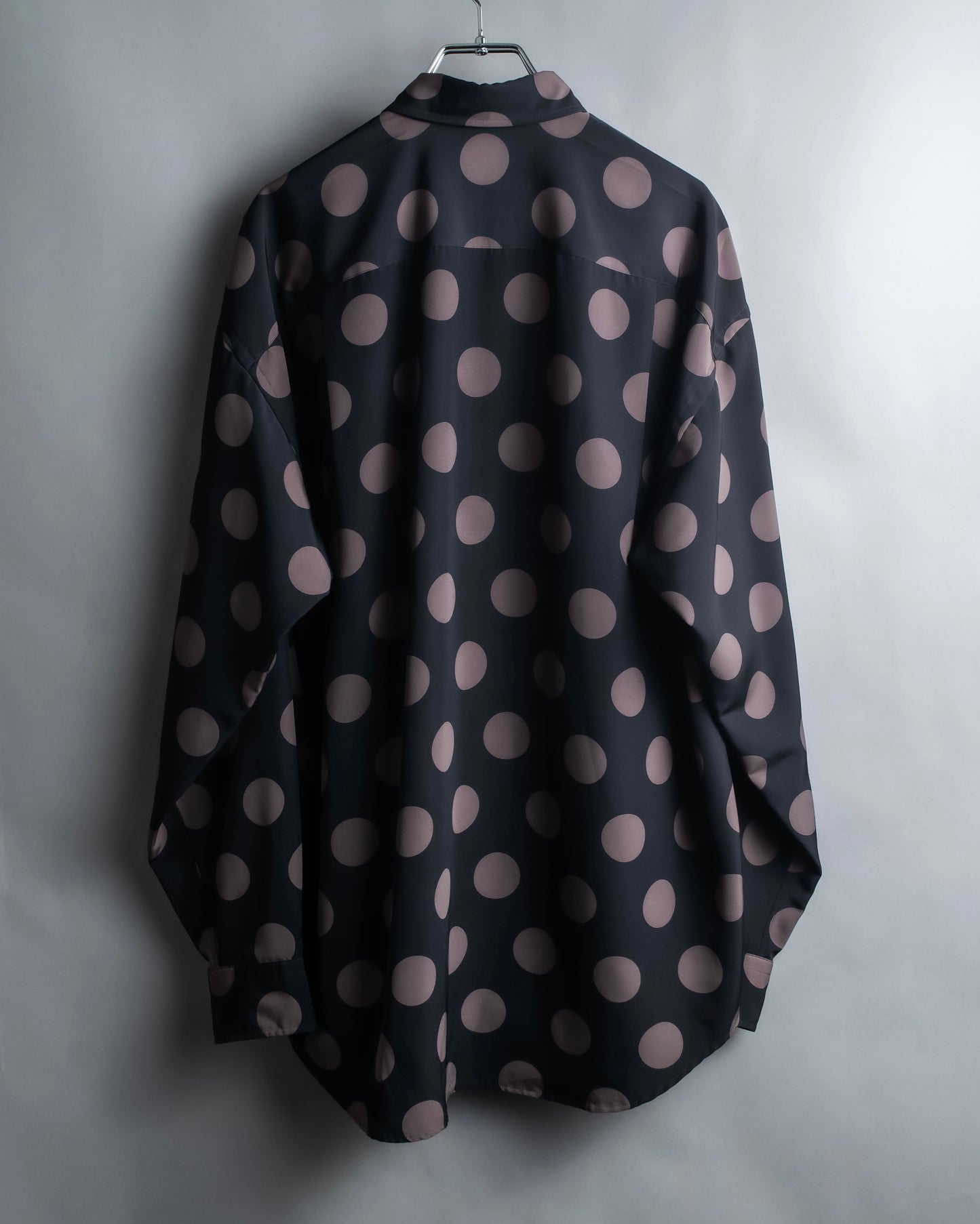 "JOHN LAWRENCE SULLIVAN" 19SS dot pattern oversized shirt