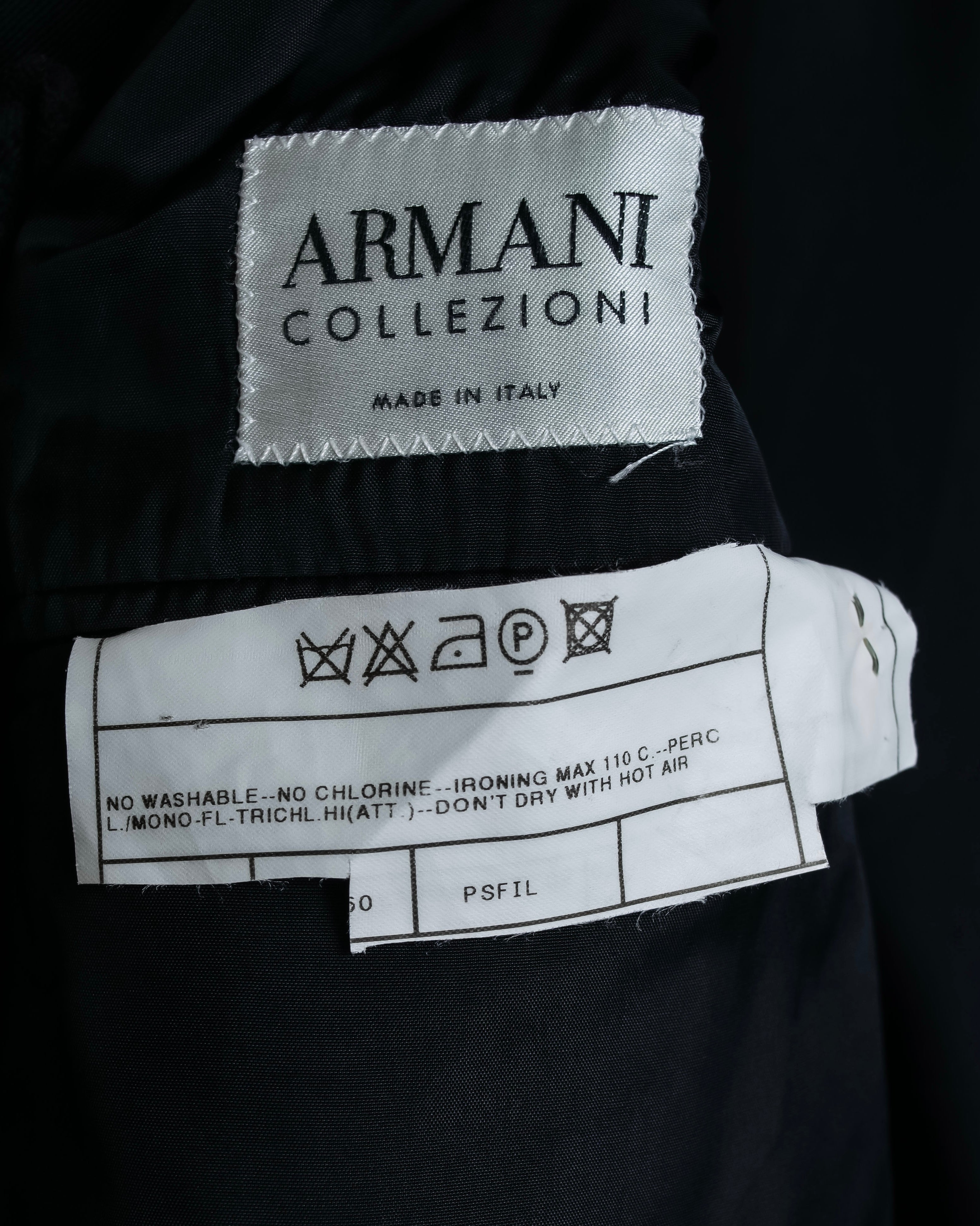 "ARMANI COLLEZIONI" Classic structured wool set up