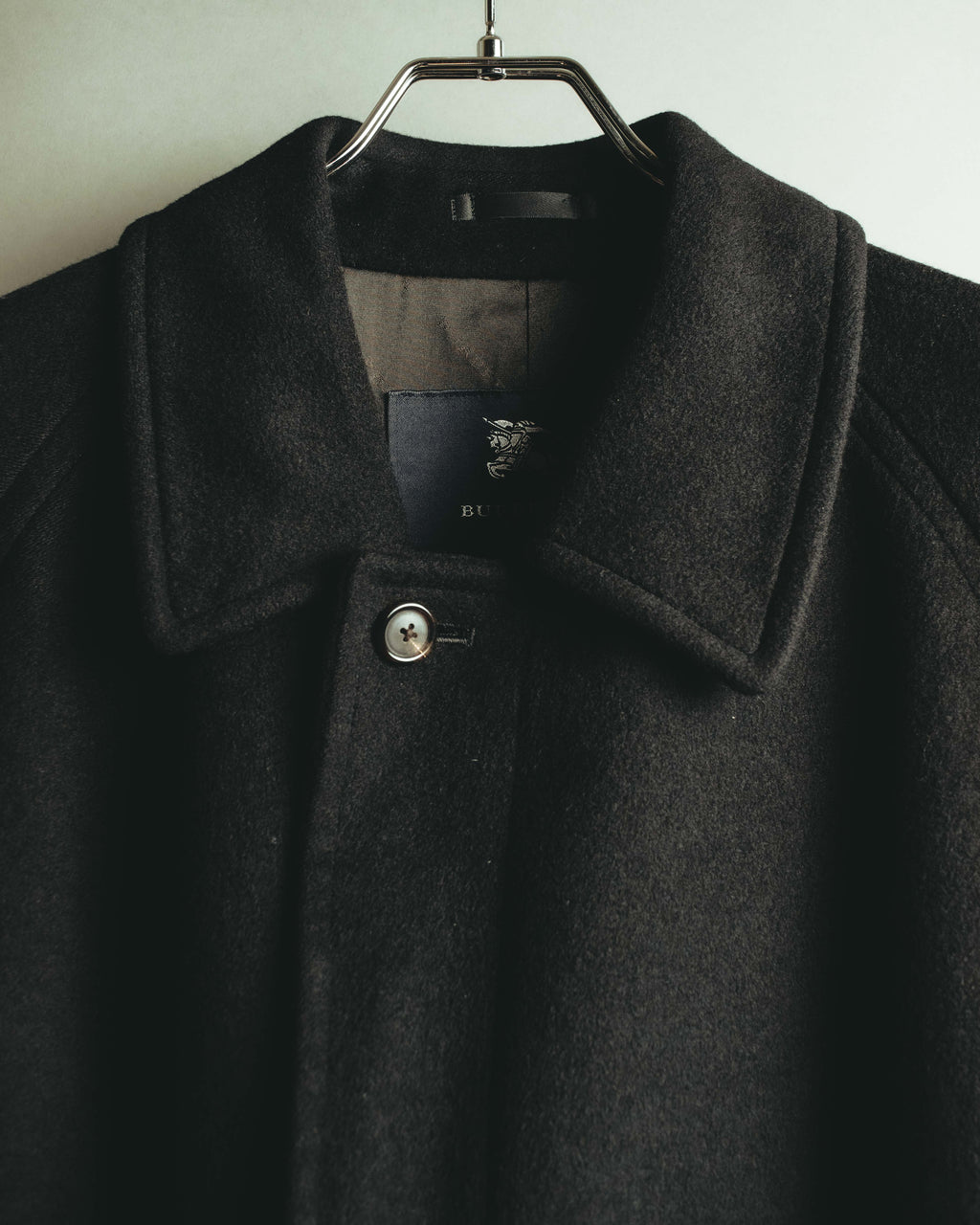 "BURBERRY LONDON" 00's-10's Classic balmacaan coat
