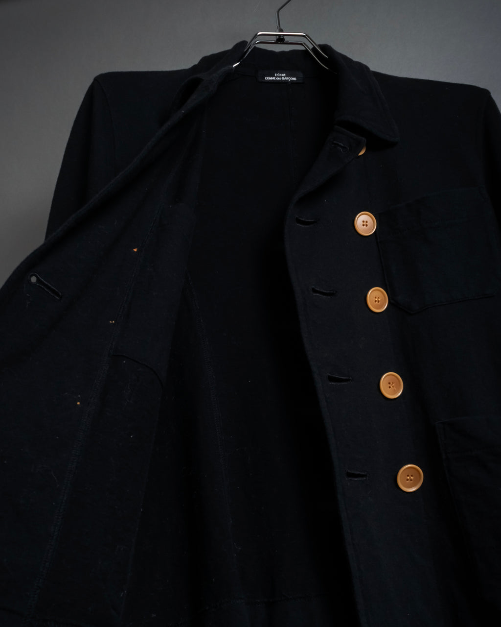 "tricot COMME des GARCONS" 07AW Military detail double-breasted compact jacket
