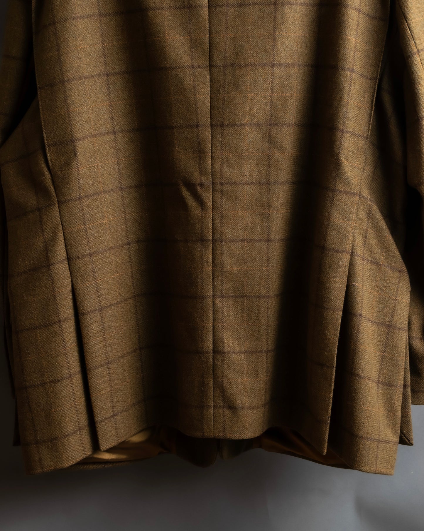 "THE HOUSE OF BRUAR" Check pattern out pocket design 2way tailored jacket