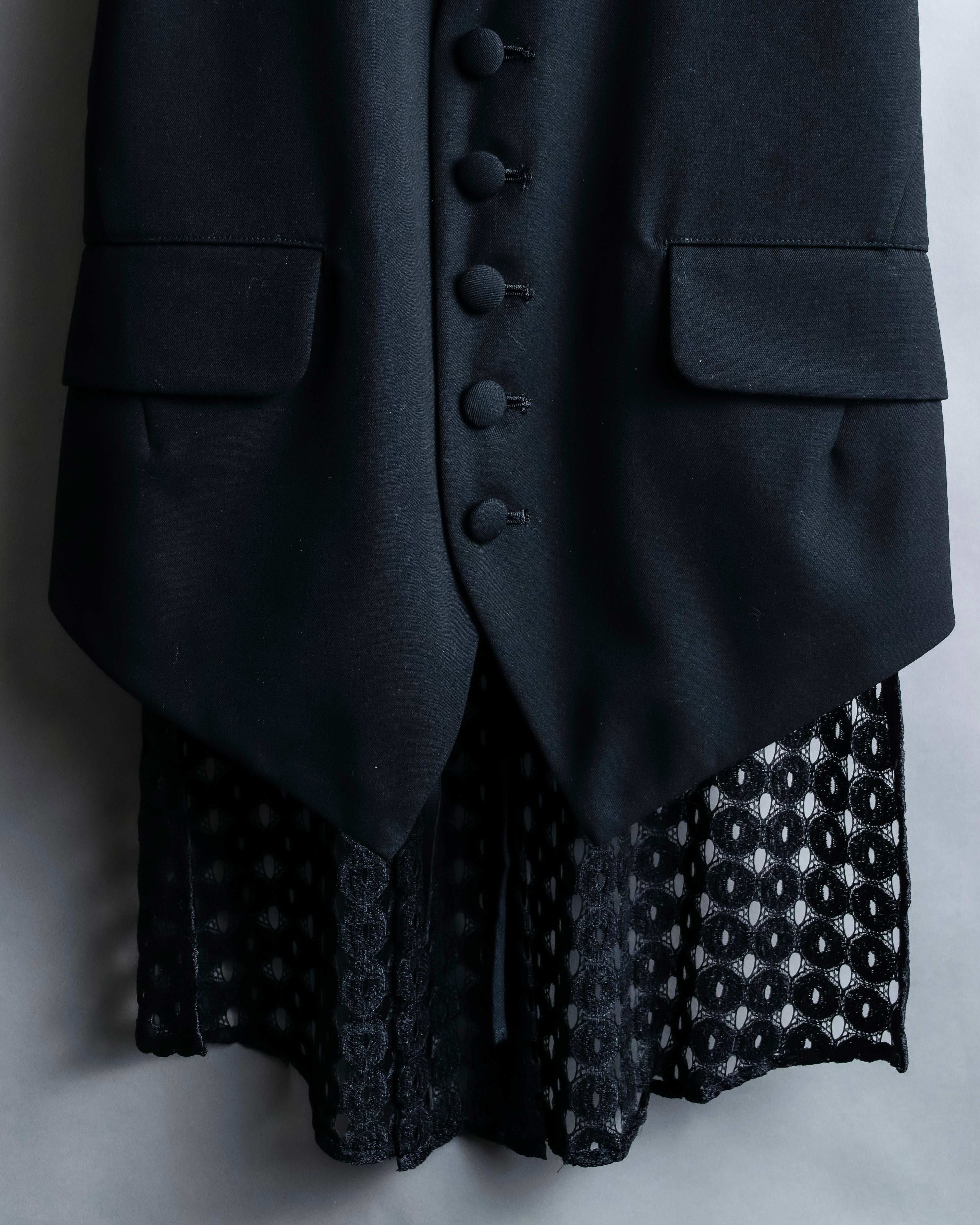 "LIMI feu" Layered embroidered sleeveless dress