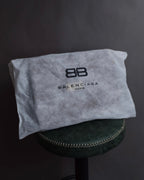 "BALENCIAGA" Water repellent flap square leather bag