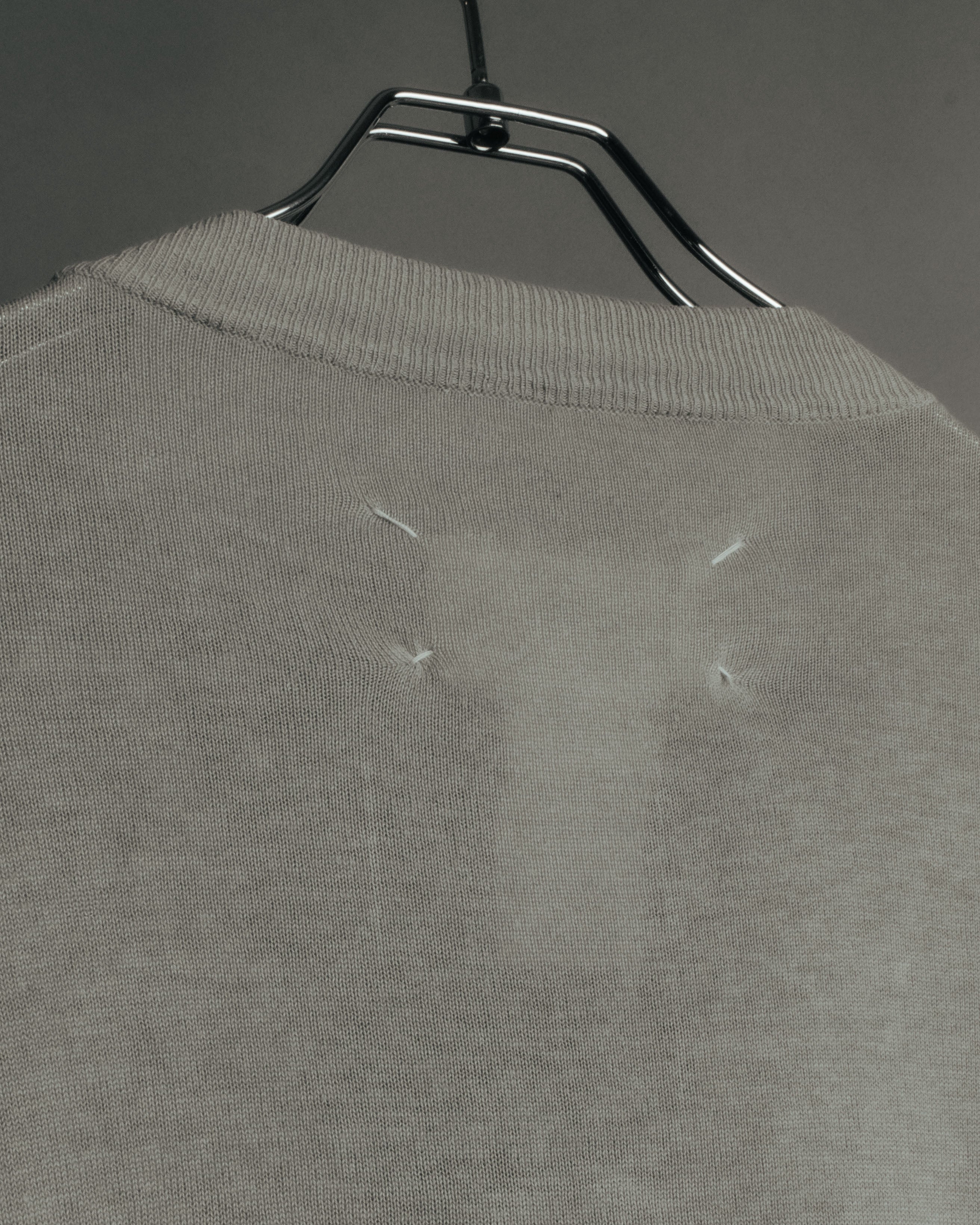 “Maison Martin Margiela” 2012SS line 4 oversized draped knit cardigan