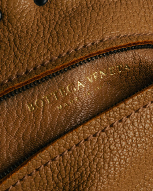 "BOTTEGA VENETA" 00's-10's Grained leather messenger bag