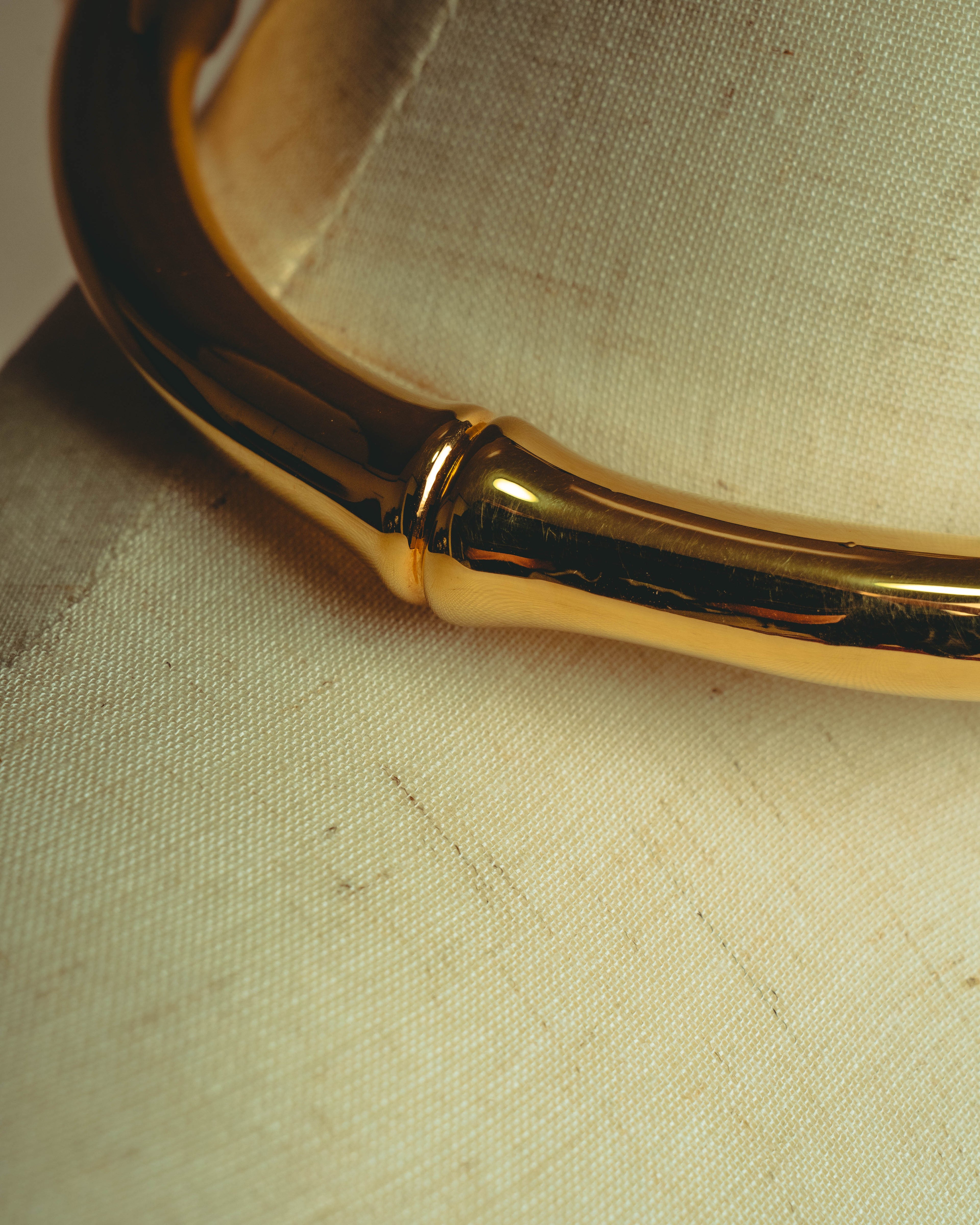–SPECIAL– "GUCCI" 2025- Sculptural bamboo choker necklace