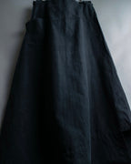 “Y’s 1996SS” Wide silhouette cotton sarouel pants