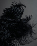 "BOTTEGA VENETA" Long-haired fur design leather gloves