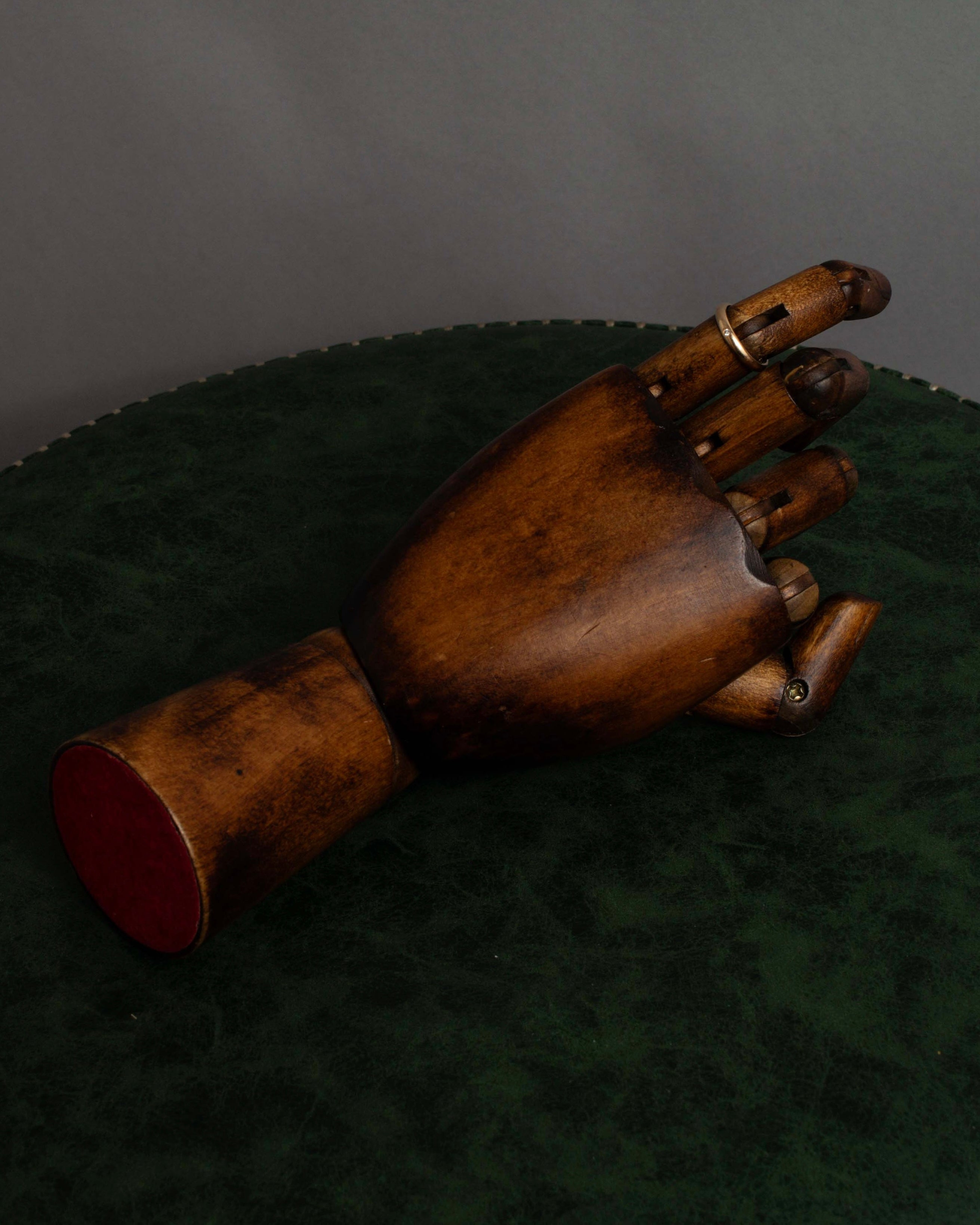 "Cartier" Band 1PD PG AU750 diamond ring