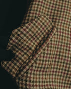 "Christian Dior" 80's-90's Wool check bomber jacket