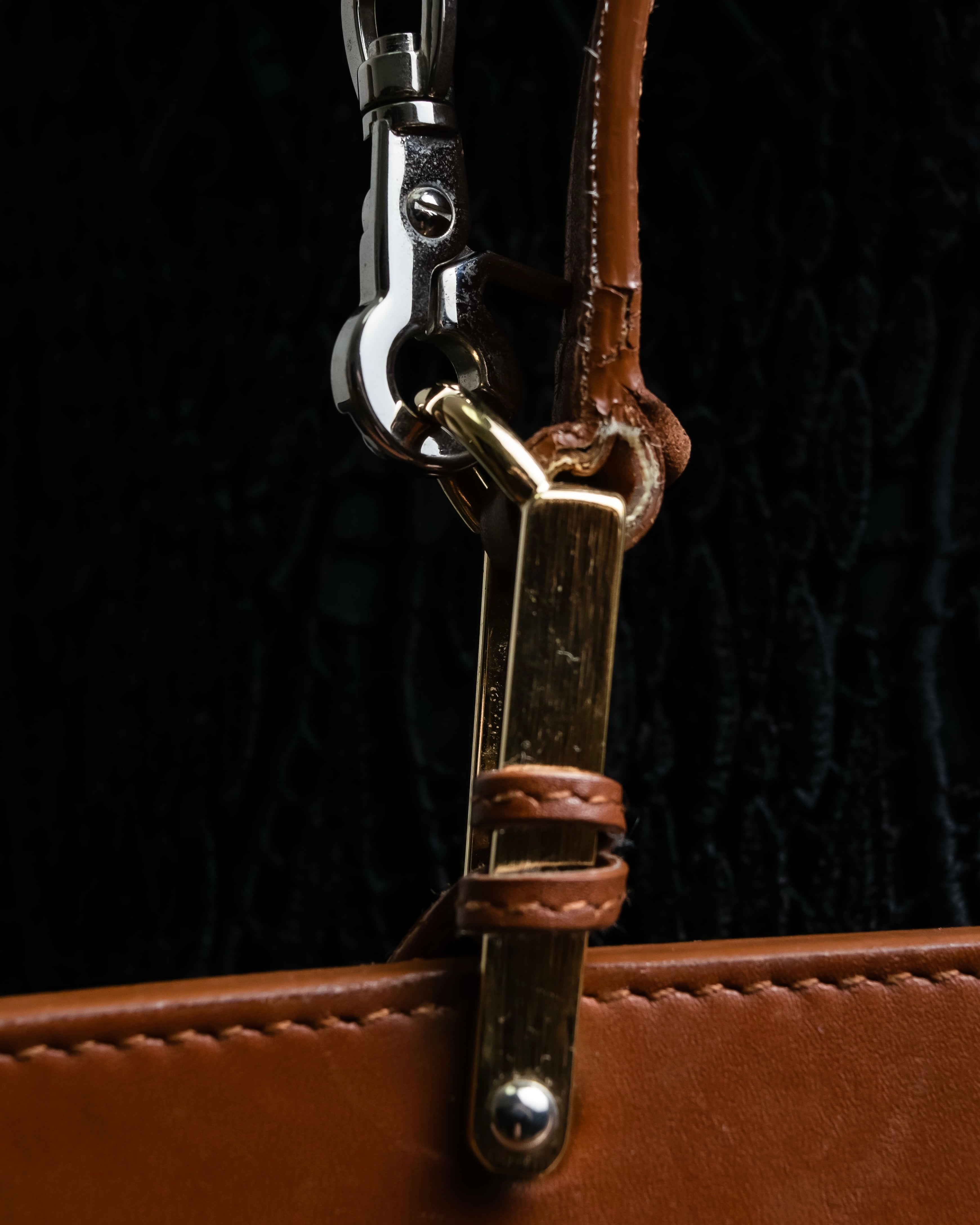 “BALENCIAGA” Le Dix 2 way hand bag