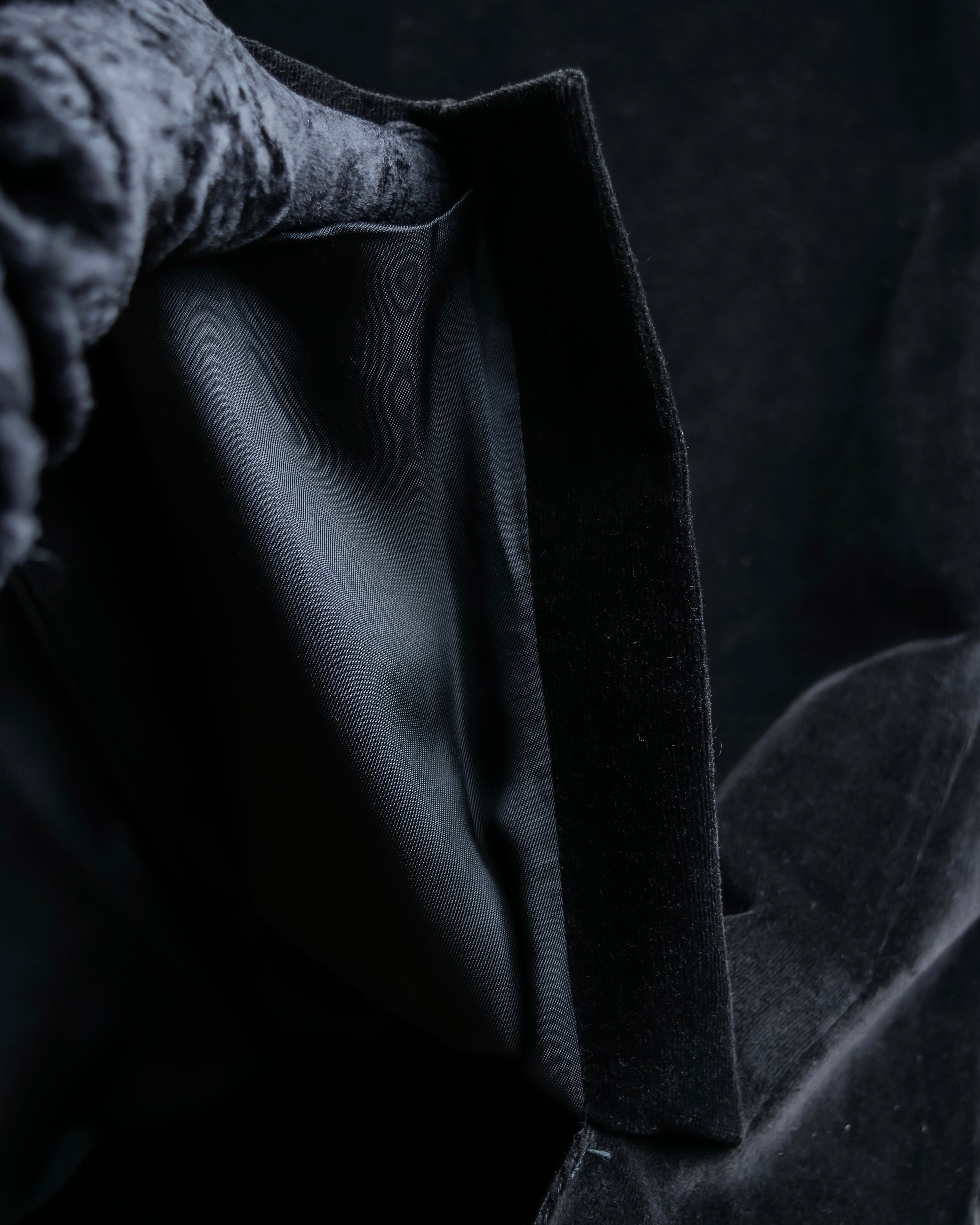 "Vintage beautiful velor tailored jacket"