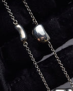 "Tiffany&Co" Beans motif silver bracelet