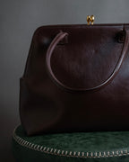 "JIL SANDER" Goji frame structured leather bag