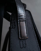 "BALENCIAGA" BB monogram jacquard shoulder bag