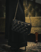 –SPECIAL– "Maison Margiela" 2020's Quilted leather chain shoulder bag