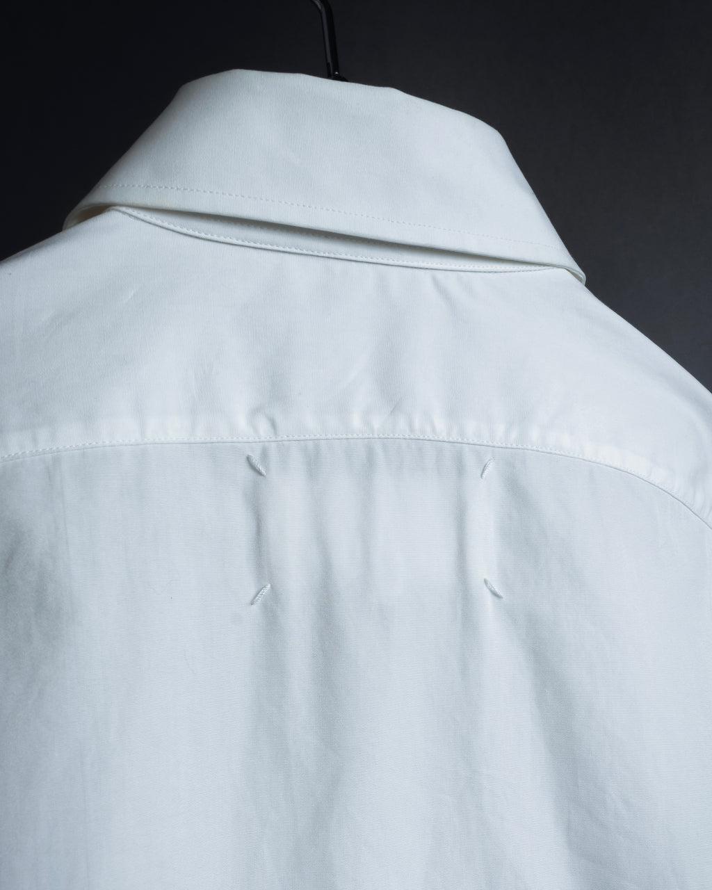 "MAISON MARGIELA" 20AW Long cuff design cotton white shirt