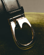 "GUCCI" Two tone reversible belt