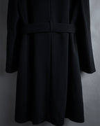 "Max Mara" Reversible belted collar coat