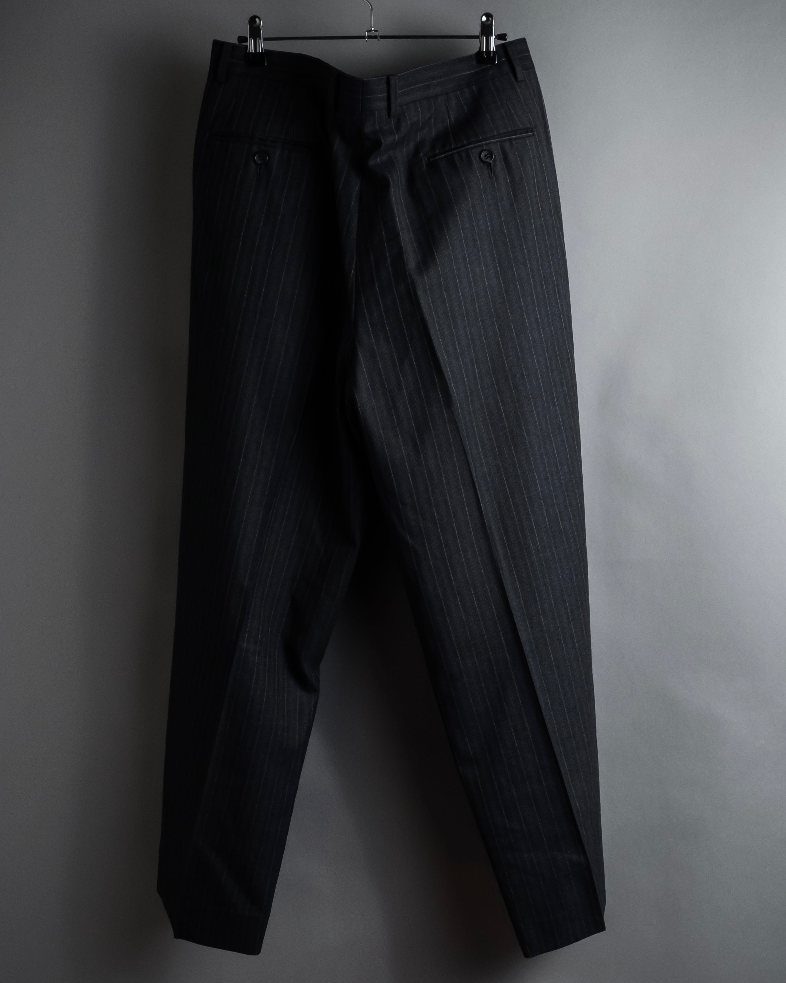 "Christian Dior" 90’s Pinstripe double breasted suit set up