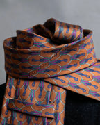 "GUCCI" Horsebit &amp; GG pattern silk neck tie