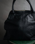 “Alexander McQueen” 2000’s Soft leather zip tote bag