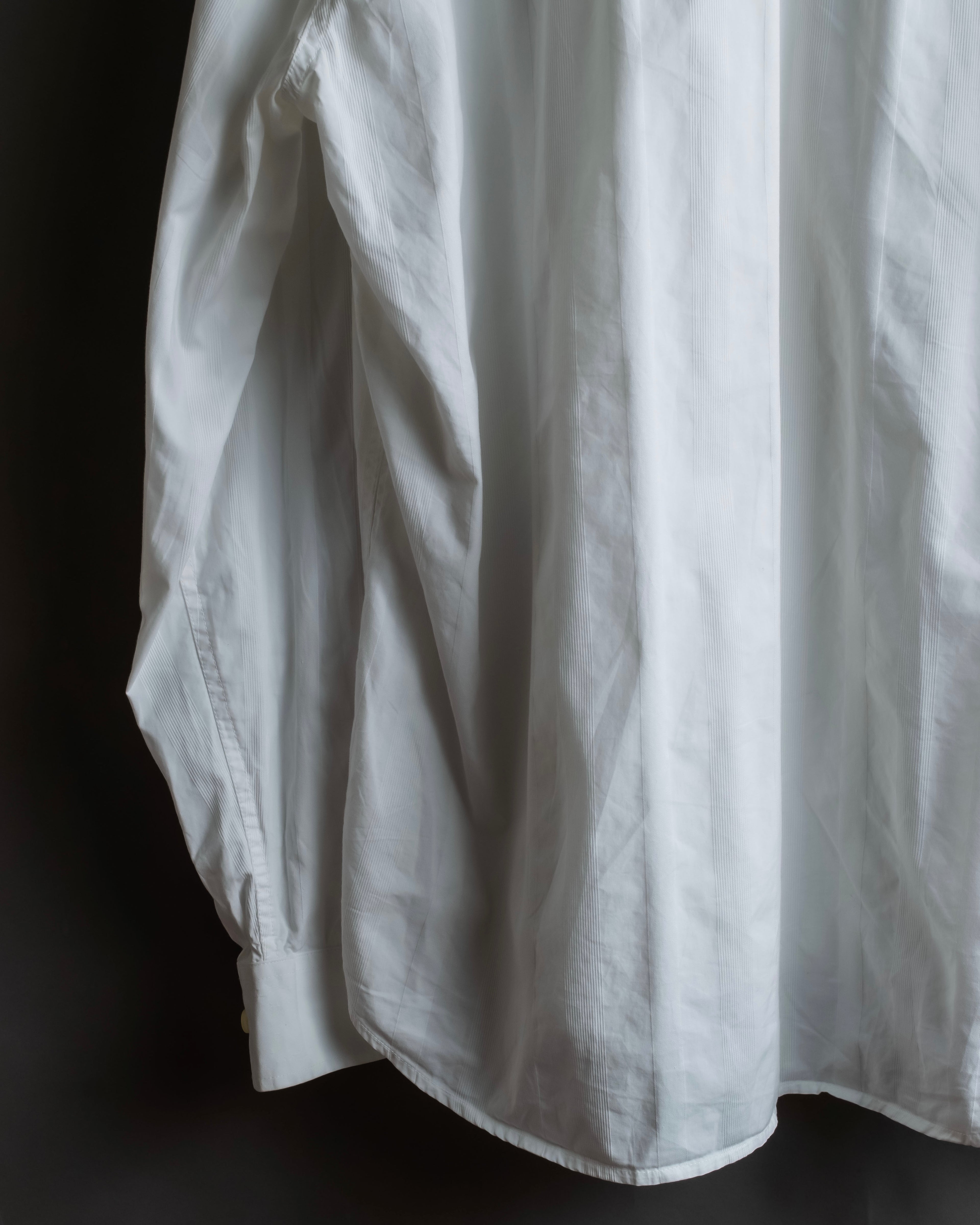 "ARMANI EXCHANGE" Different weave patterns cotton shirt