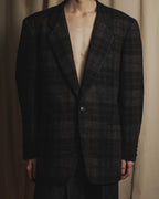 Chaqueta a cuadros de corte recto de la colección 88AW de COMME des GARÇONS HOMME