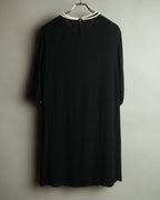 “JUNYA WATANABE” 2008AW Pearl trimmed cupra dress