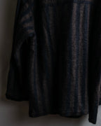 "FENDI" Pecan stripe pattern A-line silhouette coat