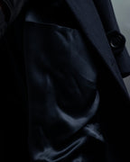 -SPECIAL- "CARUSO"
 Fur collar design belted melton coat