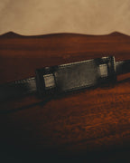 "GUCCI" 70's-80's Structured leather shoulder bag