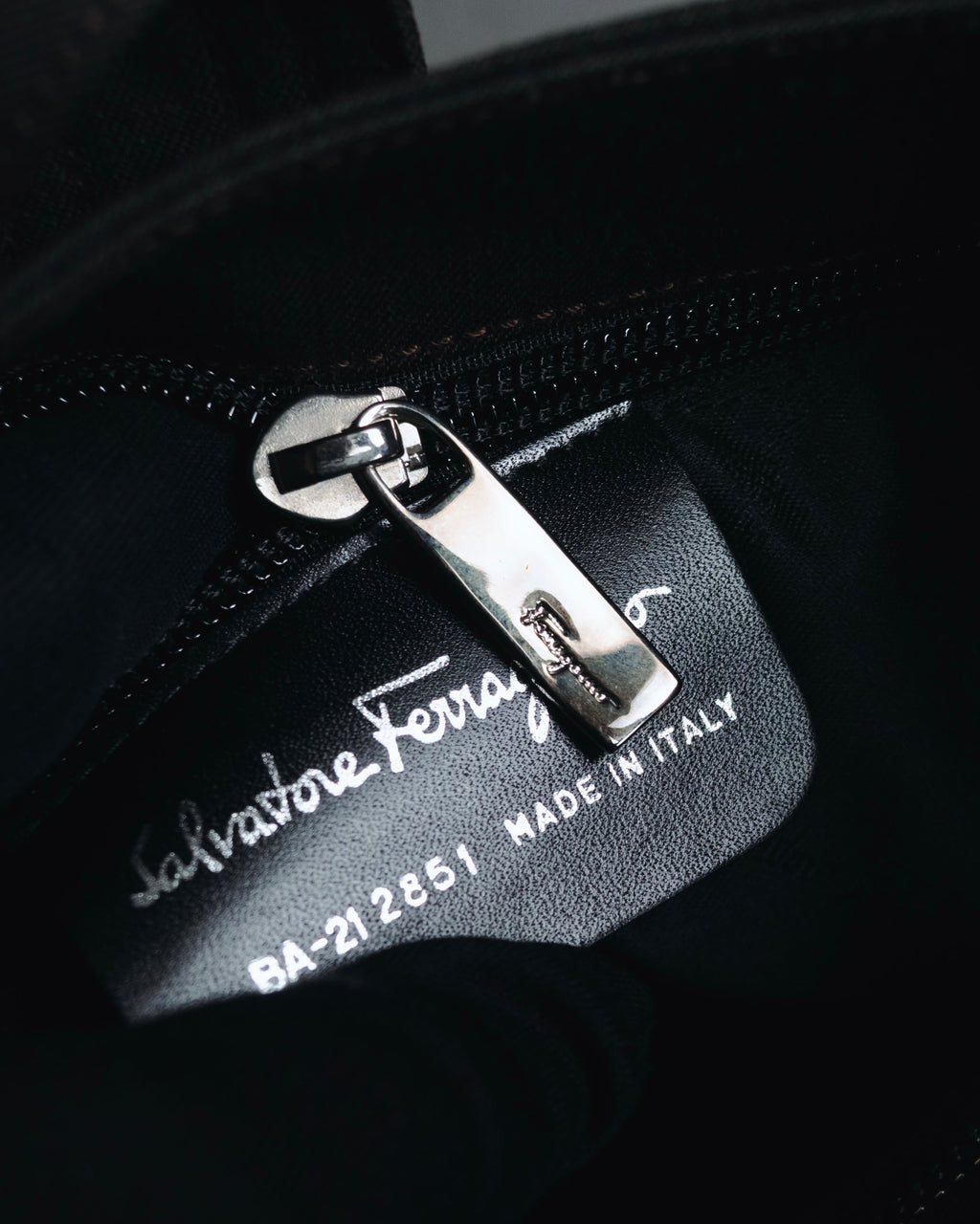 "Salvatore Ferragamo" 00’s canvas hobo shoulder bag