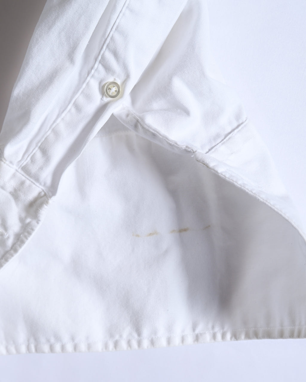 BROOKS BROTHERS/ Relax Fit Cotton French Cuff Shirt White