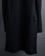 "Max Mara" CUCITO A MANO silver tag hand-sewn tailored coat