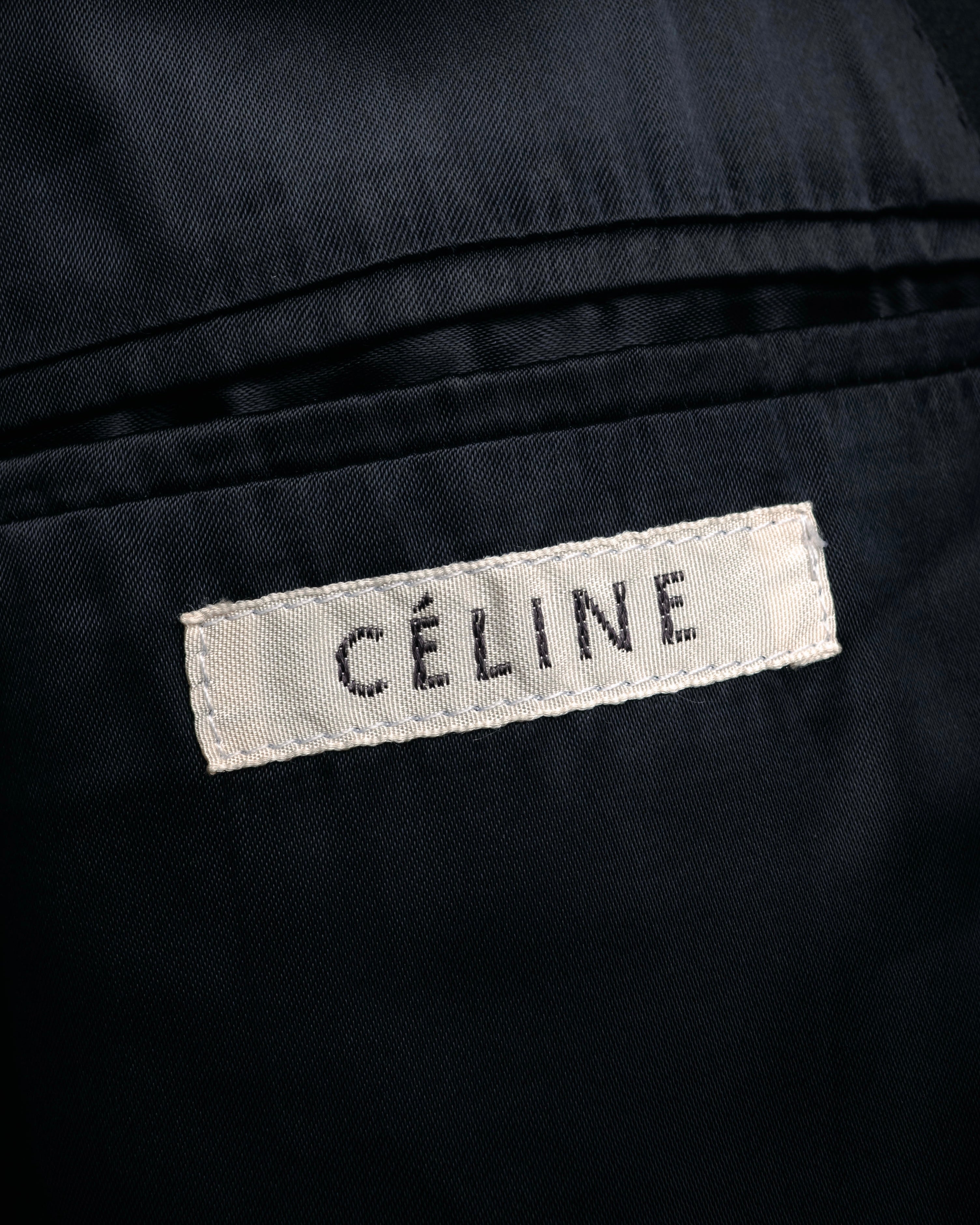 CELINE (セリーヌ) - タキシード サテンラペル ロングジャケット