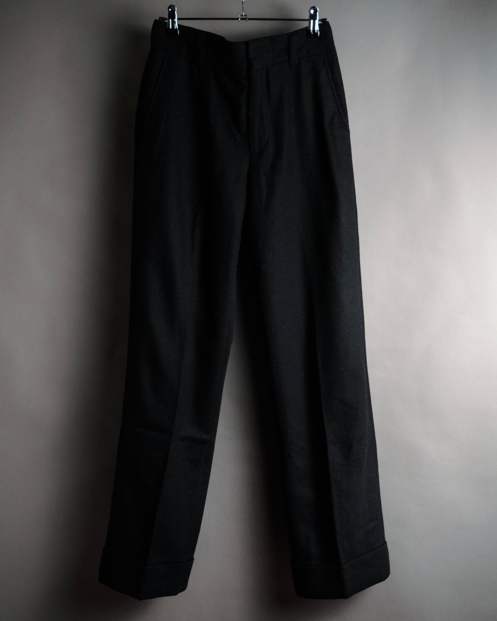 “JUNYA WATANABE COMME des GARÇONS” 2003 AW Structured wool melton wide trousers