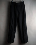 “JUNYA WATANABE COMME des GARÇONS” 2003 AW Structured wool melton wide trousers
