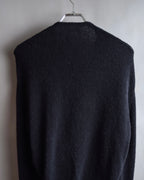 "GIANFRANCO FERRE" Structured wool satin ruffle inner detail set up