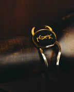 -SPECIAL- "Yves Saint Laurent" 80's-90's Iconic cassandre logo vintage bangle