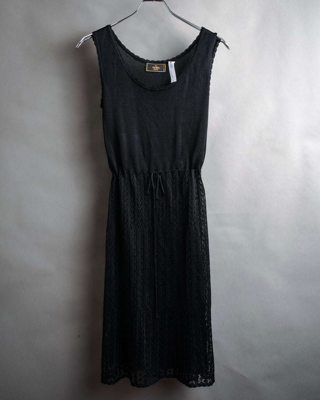 “FENDI” 90’s-00’s Openwork knit ensemble